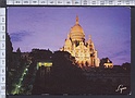 N7256 PARIS LA NUIT BASILIQUE SACRE COEUR DE MONTMARTRE